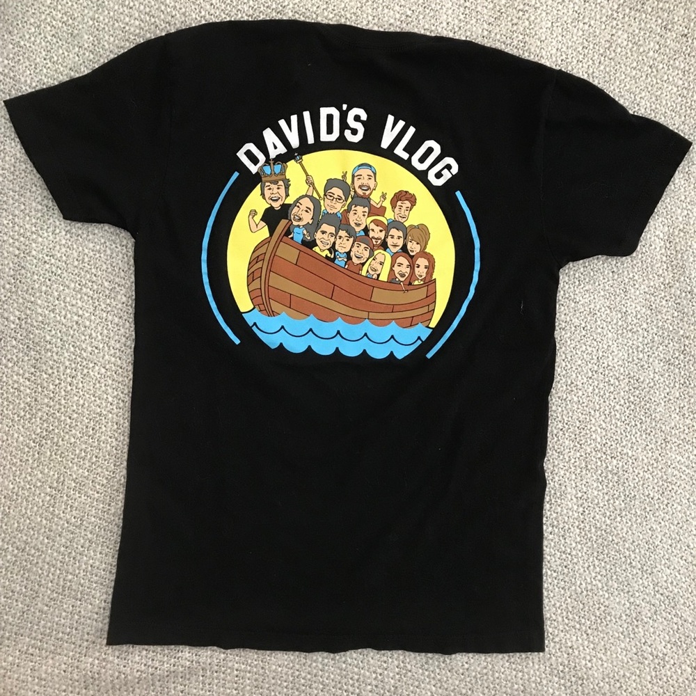 David Dobrik ‘DAVID’S VLOG’ OG t-shirt